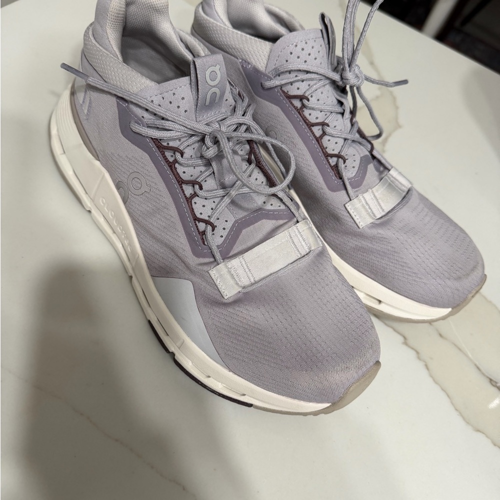 On Cloudnova Fade Desert Mesh Low Top Athletic Sneakers Women Size 9.5